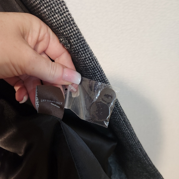 J. Mclaughlin Warrington Jacket Double Breasted Wool Blend Blazer Size 10 - Picture 11 of 11